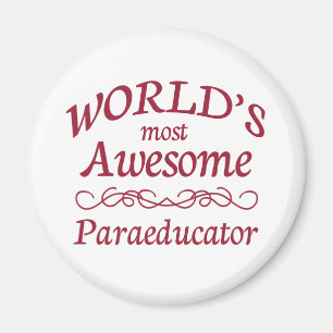 世界の最も素晴らしいParaeducator マグネット