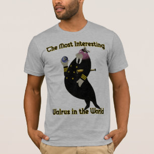 世界の最も興味深いセイウチ Tシャツ