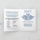 世界の最初行政上正しい非`の休日」車 シーズンカード (内部)