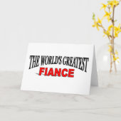 世界の最大の婚約者 カード (黄色い花)