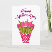 世界の最高のお母さんのために。 カード (正面)