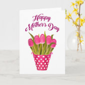 世界の最高のお母さんのために。 カード (黄色い花)