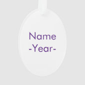 世界の最高のエステティシャンオーナメント オーナメント (裏面)