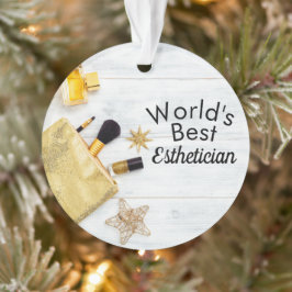 世界の最高のエステティシャンオーナメント オーナメント