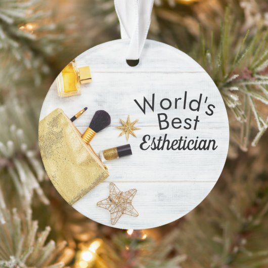 世界の最高のエステティシャンオーナメント オーナメント (ツリー)