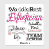 世界の最高のエステティシャンシール シール (シート)