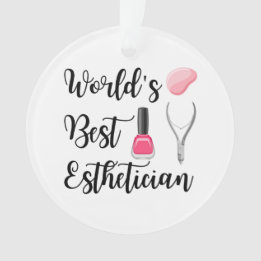 世界の最高のエステティシャン オーナメント