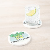 世界の最高のオフィスマネージャー コースター (側面)