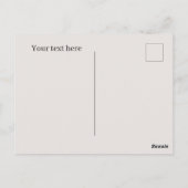 世界の最高のクッキーベーカー追加文字 ポストカード (裏面)