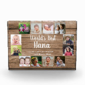 世界の最高のナナ孫12人の写真コラージュ    フォトブロック (正面)