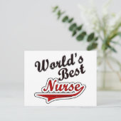 世界の最高のナース ポストカード (スタンド正面)