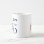 世界の最高のパパと2人の娘が手に コーヒーマグカップ (中央)