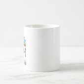 世界の最高のパパへのハッピーバースデー コーヒーマグカップ (中央)