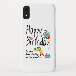 世界の最高のパパへのハッピーバースデー iPhone XRケース