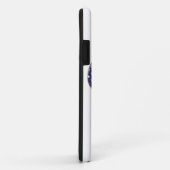 世界の最高のパパアメリカ国旗のハート Case-Mate iPhoneケース (裏面/右)