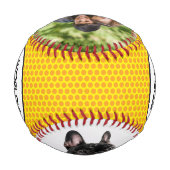 世界の最高のパパクールおもしろい漫画本写真 野球ボール (裏面)