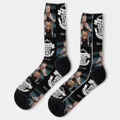 世界の最高のパパコラージュカスタム ソックス (左)