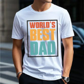 世界の最高のパパシャツ – 父の日の贈り物 Tシャツ