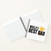 世界の最高のパパタイポグラフィ賞 |ノートブック ノートブック (内部)