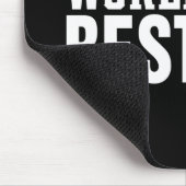 世界の最高のパパタイポグラフィ |マウスパッド マウスパッド (コーナー)