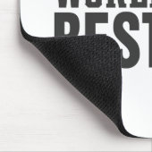 世界の最高のパパタイポグラフィ |マウスパッド マウスパッド (コーナー)