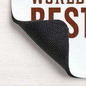 世界の最高のパパタイポグラフィ |マウスパッド マウスパッド (コーナー)