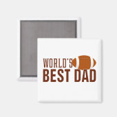 世界の最高のパパタイポグラフィ |マグネット マグネット (正面/裏面)