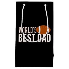 世界の最高のパパタイポグラフィ |抱き枕 スモールペーパーバッグ