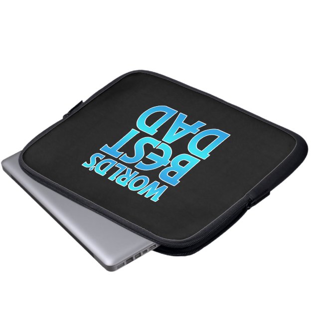 世界の最高のパパノートパソコンバッグ ラップトップスリーブ (正面下部)