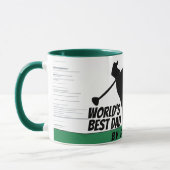 世界の最高のパパバイパー マグカップ (左)