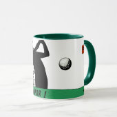 世界の最高のパパバイパー マグカップ (正面右)