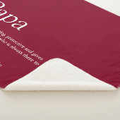 世界の最高のパパパパの父の定義 シェルパブランケット (3/4)