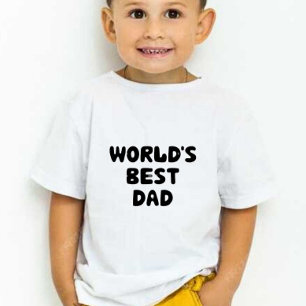 世界の最高のパパベビーTシャツ ベビーTシャツ
