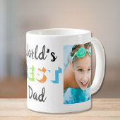世界の最高のパパ写真 コーヒーマグカップ