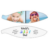 世界の最高のパパ写真 バスケットボール (パネル)