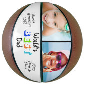 世界の最高のパパ写真 バスケットボール (縦)