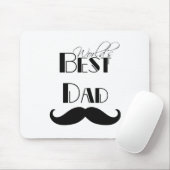 世界の最高のパパ口ひげ マウスパッド (マウス)
