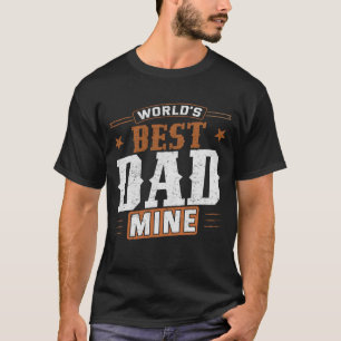 世界の最高のパパ峰 – 心からのギュ父のメント Tシャツ