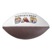 世界の最高のパパ引用文3 Photo Collage アメリカンフットボール (回転270)