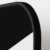 世界の最高のパパ引用文3 Photo Collage ピックルボールラケット (左詳細)