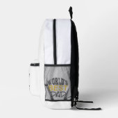 世界の最高のパパ父の日BP プリントバックパック (右)