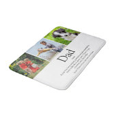 世界の最高のパパ父定義フォトおもしろい バスマット (アングル)