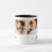 世界の最高のパパ競技モダン父デー マグカップ (中央)