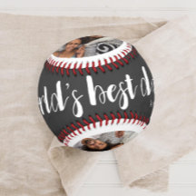 世界の最高のパパ2枚の写真、年、名前