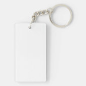 世界の最高のパパ-カスタムKeychain キーホルダー (裏面)