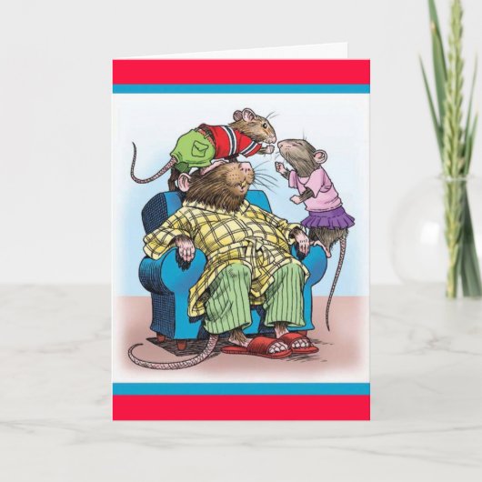 世界の最高のパパ! カード (正面)