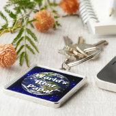 世界の最高のパパ!キーホルダー キーホルダー (側面)