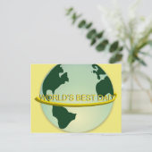 世界の最高のパパ ポストカード (スタンド正面)