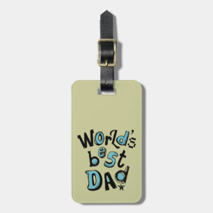 世界の最高のパパ ラゲッジタグ