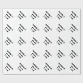 世界の最高のパパ ラッピングペーパー (フラット)